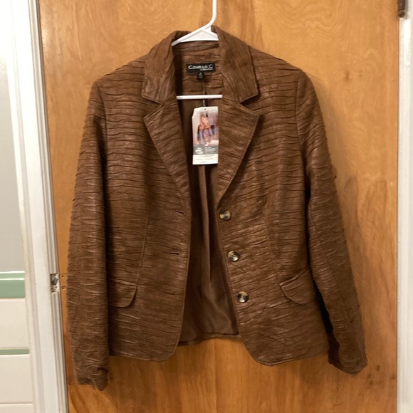 NWT Conrad Collection Brown Jacket - Picture 1 of 8